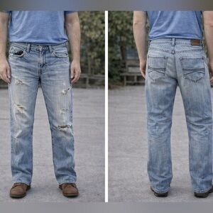 Vintage Express Denim Jeans (32/32) Blake distressed